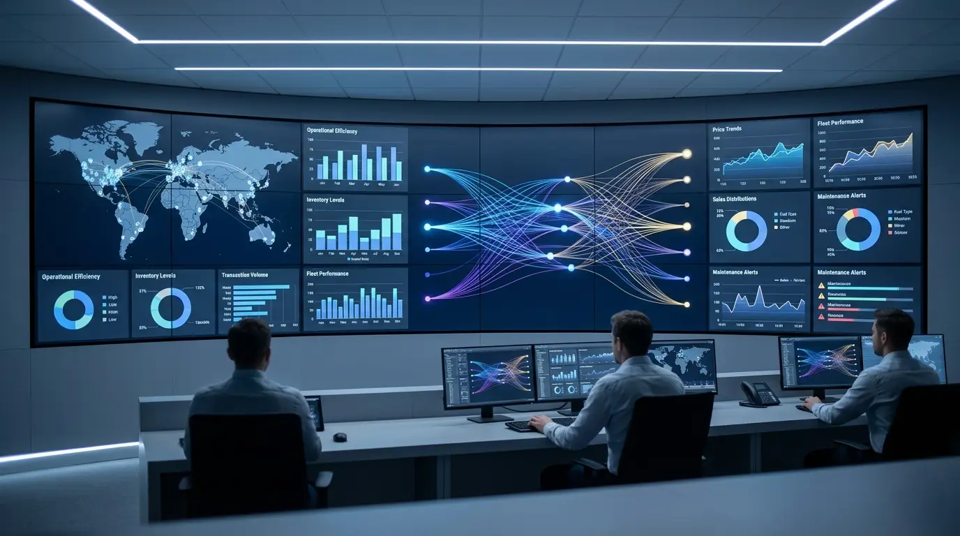 autodata Control Room mit Live-Datenmonitoring